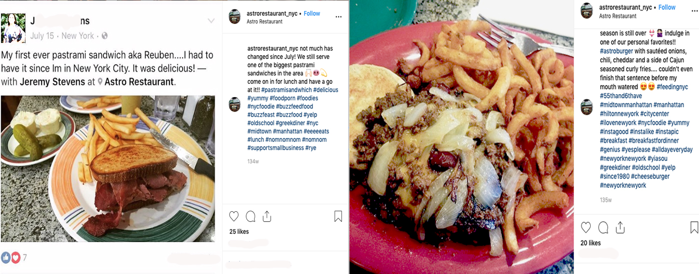 First slide instagram photos